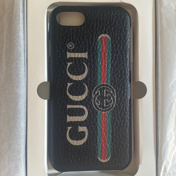 (CFL) Authentic Gucci iPhone 7/8 SE iPhone Case, New in Box - Picture 3 of 10